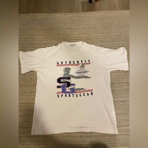 Vintage 90s Reebok Classic Authentic Sports gear White T Shirt Mens Size Large